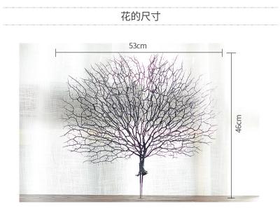 China Home Decoration Wedding Decoration Hot Selling High Quality peacock coral tree for home decor for sale