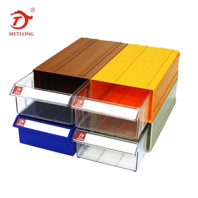 China MFTLONG Modern High Quality Plastic Stackable Storage Drawer For Electronic Components Hardware Hardware Storage Component Drawer for sale