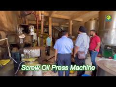 high oil rate coconut screw oil press machine 400-500kg/h coldpress groundnut oil mill