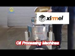 hot press oil filter oil extraction equipment centrifugal oil filter 150kg/hour