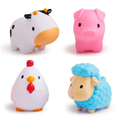 China Bath Toy Wholesale Custom Logo Various Kinds Animal Kids Bath Shower Toy Hot Selling Cute Fun For Bathing for sale