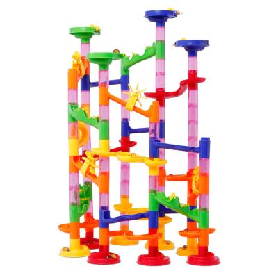 China DIY TOY Wholesale DIY Enlightenment High Quality Toy Children's Maze 3D Puzzle Track Building Blocks For Children for sale