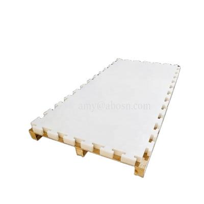 China Eco - Friendly Synthetic Ice Hockey Ramp UHMWPE Ice Sheets For Ice Skating Board for sale