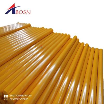 China Diameter 70mm, 120mm, 160mm Yellow Color Board Plastic PE Rod UHMWPE PE Bar Rod for sale