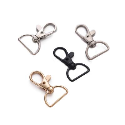 China Eco-Friendly Manufacturer Quality Assurance Lanyard Swivel Snap Hook D Shaped Snap Hook Custom Metal Loop for sale