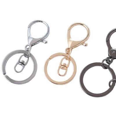 China Wholesale High Quality Eco-friendly Zinc Alloy Lobster Clasp 15mm/20mm/25mm/30mm Lobster Clasp Hook For Key Chain for sale