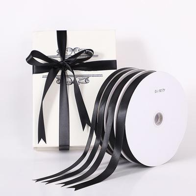 China Sustainable Tian Qiao Factory Party Wedding Decoration Wrapping Custom Printed Double Faced Satin Ribbon for sale