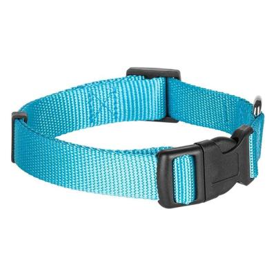 China 2021 6 Color Adjustable Nylon Dog Collar Viable Wholesale Eco Friendly Pet Collar Pet Accessories for sale