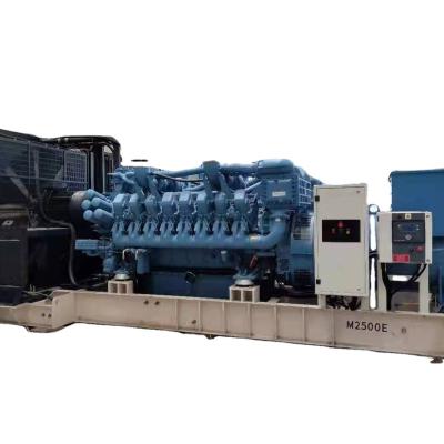 China Diesel Generator Set MTU M2500E Benz 2 Generator Set for sale