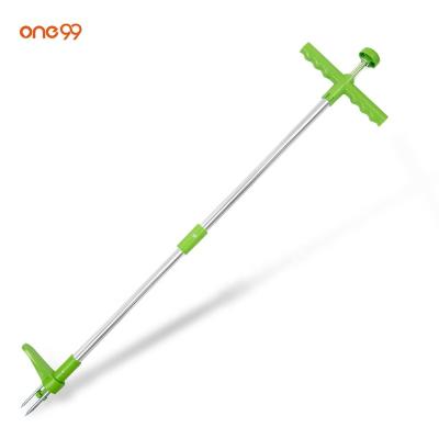 China One99 Foot Pedal Garden Weed Puller Tool Tornado Stand Up Root Removal Tool Garden Weeding Tool 3 Claws Hand Position Puller weeder for sale