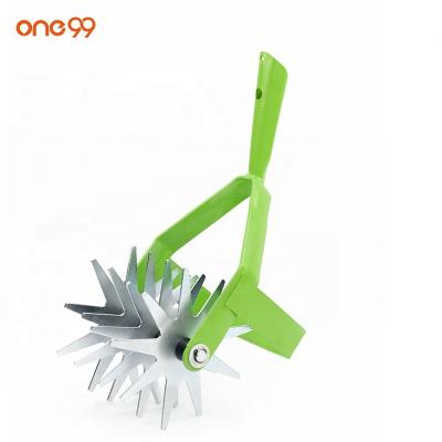 China One99 Garden Cultivator Hand Held Manual Rotary Tool Head Garden Weeder Cultivator Gardening Head for sale