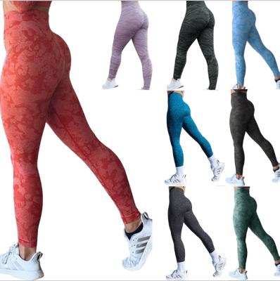 China Breathable In High Waist Yoga Pants Fitness Workout Butt Lift Gaiters Women Gym Running Clothing for sale