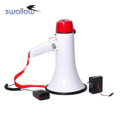 China Hot Selling Portable Handheld Megaphone Small Megaphone Connect To Usb Play Music for sale