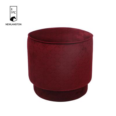 China Modern Modern Living Room Furniture Fabric Ottoman Stool Stool Footrest Stool for sale