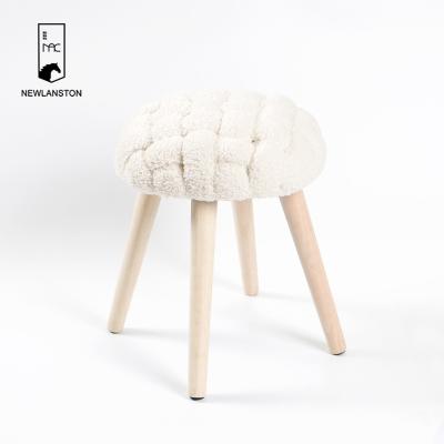 China Wholesale Detachable Modern Simple Living Room Furniture Stool Home Style Decorative Sit Stool Footrest Stool Footrest Stool for sale