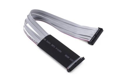 China 2.54mm IDC Flat Ribbon Cable Assembly con tubo de contracción térmica de longitud personalizada en venta