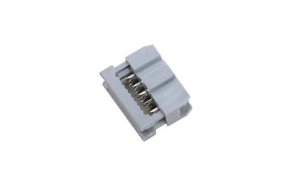 China Vrouwelijke Isolatie Verplaatsing Connector, Dual Row 5 Pin Idc Connector Te koop