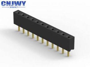 China Single Row 40 Pin Vrouwelijke Connector, Plastic Square Pin Vrouwelijke Hoofd Socket Te koop