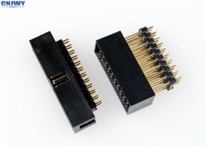 China 2.54mm pitch board naar kabel connector, mannelijke pin board naar draad connector Te koop