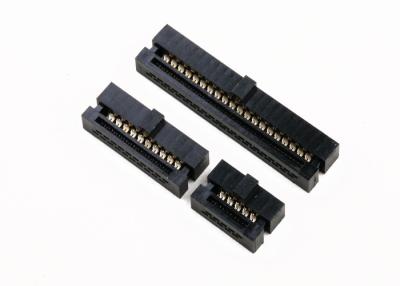 China Transmisión de la señal 1.27 mm Conector de pitch IDC, conectores de alambre IDC de fila doble en venta