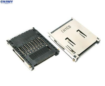 China Versión maestra Conector de tarjeta Mini SD, conector de toma de toma de tarjeta SIM de tipo ranura en venta