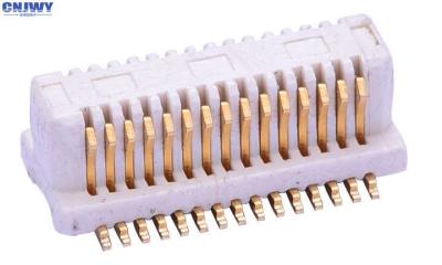 Cina Verticale 30PIN PCB Board To Board Connector Pedestal Beige Fosforo Materiale di bronzo in vendita