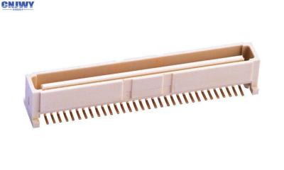 China 64 PIN-Stückchen PWB-Brett vertikalen Seat beige LCP dem Material zu des Leiterplatten-Verbinder-1.0MM zu verkaufen