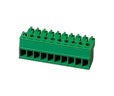 China CPT 3.50mm Pitch Electrical Connector Blocks, Pluggable Terminal Block met bemanning 90° Te koop