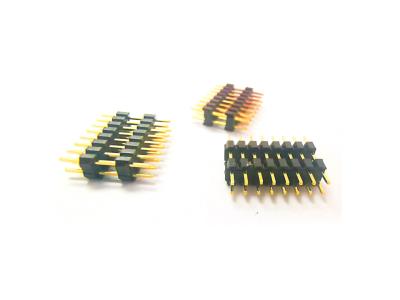 China PA6T 2.0MM Pitch 2*8P Conector de pin de ângulo reto UL94V-0 à venda