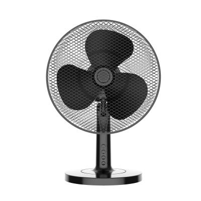 China PP New Model 12 Inch Portable Desk Fan China With Small Copper Motor Table Fan for sale