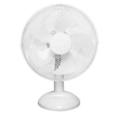 China PP Personal Used OEM Basic Model 12 Inch 3 Speeds Controls Pulpit Fan Table Fan With Swing for sale