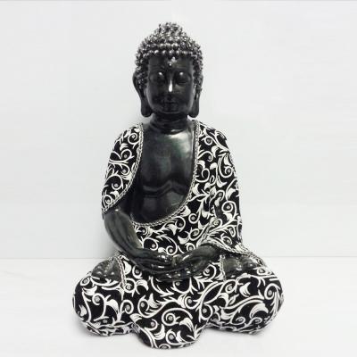 China China 2019 new design polyresin decorative buddha statue with fabric for sale