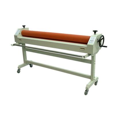 China Rubber Rollers 1300mm Desktop Cold Lamination Machine Max Laminating thickness 10mm for sale