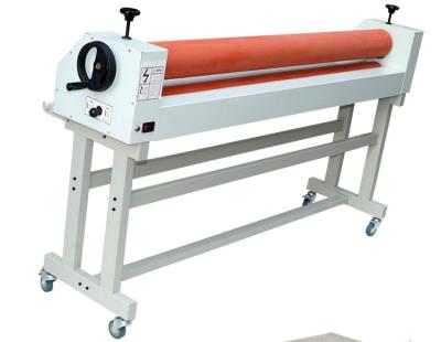 China Foot Pedal Control 90KG Electric Cold Roll Laminator Machine for Photo Cool Lamination for sale