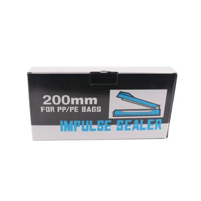 China 200mm Hand Foil PP Bags Pouch Impulse Hand Mini Bags Heat Sealer for ABS Plastic Bags for sale