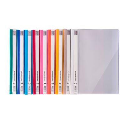 China Customized Colors A4/FC Simple Folder File Folder With Customized Logo for sale