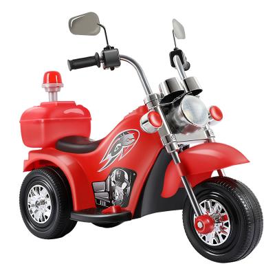 China Ride On Toy Silver Gray Color Plastic Material Boys Children Electric Motorcycle for sale