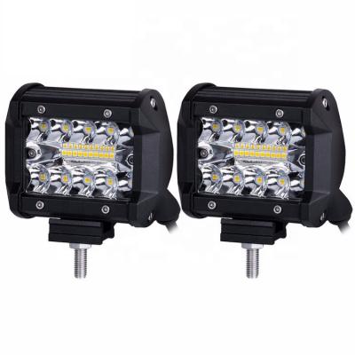 China Housing LYAF 60W 4Inch LED Light Weight Waterproof Diecast Aluminum IP67 LED Light Bars For Work Hunting Road Boat Car Tractor for sale