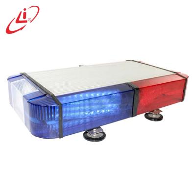 China LIYI 640*360*180MM Rectangle LED Emergency Vehicle Car Preservation Mini Warning Strobe Light Bar for sale