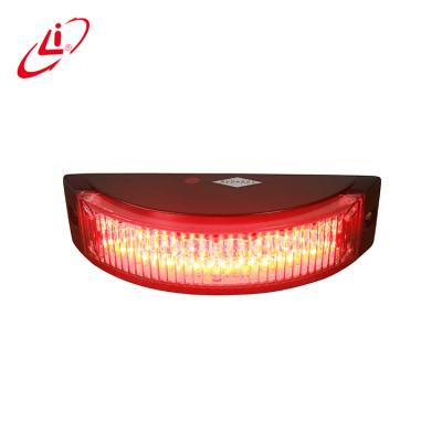 China LIYI PC Material Half Around Waterproof LED Strobe Warning Window Police Visor Linear Dash Light for sale