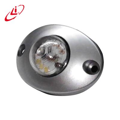 China PC LIYI Vehicle 12V Mini Amber Led Police Light Hideaway Material High Intensity Strobe Lights for sale