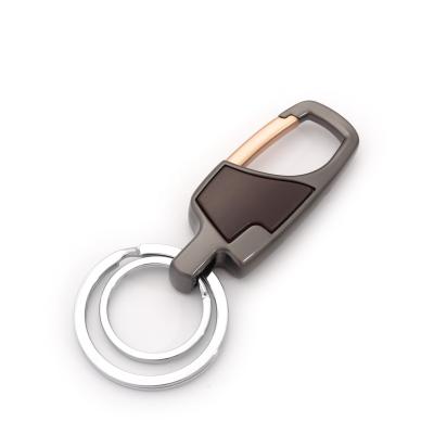 China Fasion Hot Selling Carabiner Key Chain Single Car Metal Shaping Key Chain Manufacturer in China for sale