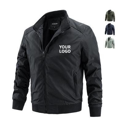 China Custom Made Men's Bomber Outdoor Breathable Casual Man Pilot Anorak Tracksuit Zipper New Plus Size Mens Jackets for sale