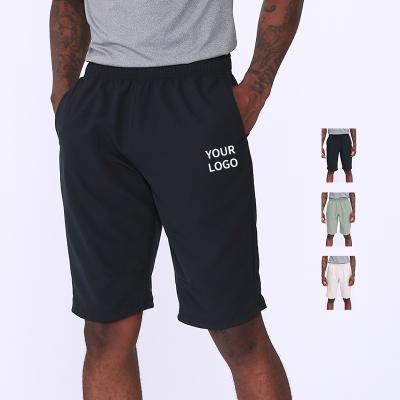 China Summer Sporty Running Gym Workout Sport Anti-Wrinkle Jogger Bermuda Activewear Men's Custom Blank Shorts for sale