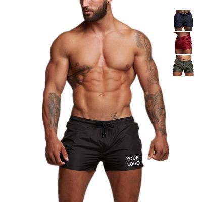 China Anti-Wrinkle Workout Wholesale Fitness Summer Sport Custom Cotton Running Mens Gym Sweat Empty Shorts for sale