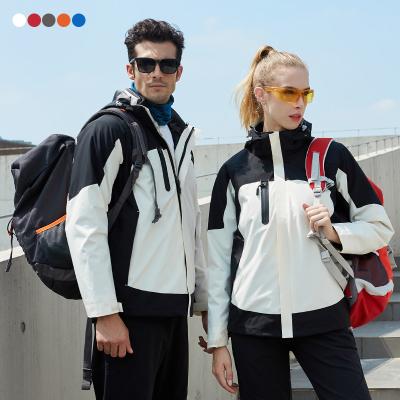 China Plus Size Fashion 2 In 1 Windproof Waterproof Anorak Hiking Outdoor Clothing Mens Winter Custom Softshell Jackets for sale