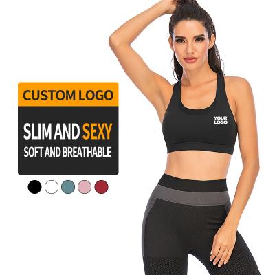 China Wholesale High Quality Fitness Seamless Running Top Vest Popular Women Sportswear Workout Sportswear Yoga Sports Bra for sale