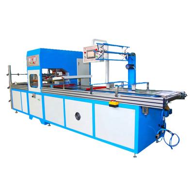 China PVC Bag or Book Cover Automatic High Frequency Welding Machine for Pocket+PVC PVC Book Cover (GP8-H6) for sale