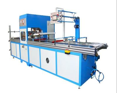 China Fully Automatic High Speed ​​Soft PVC Bag Or Book Cover PVC Wristband Making Machine for sale