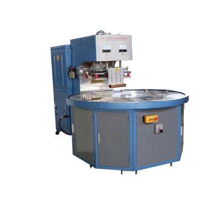 China Blister Sealing PLC Controlled High Frequency Turntable Welding Machine for sale